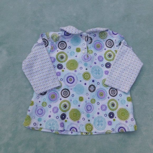 SnoPea 9m Adorable Knit Cotton Set with Ruffle Pants - Picture 2 of 3